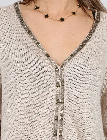 Bluza Zra, bej Crem