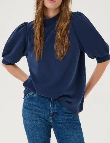 Bluza My Essential Wardrobe, bleumarin Albastru