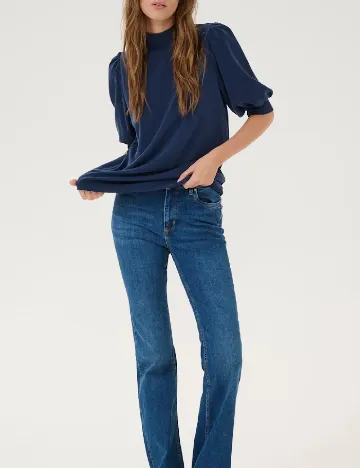 Bluza My Essential Wardrobe, bleumarin Albastru