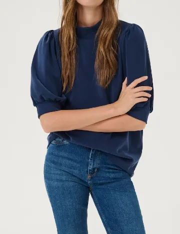 Bluza My Essential Wardrobe, bleumarin Albastru