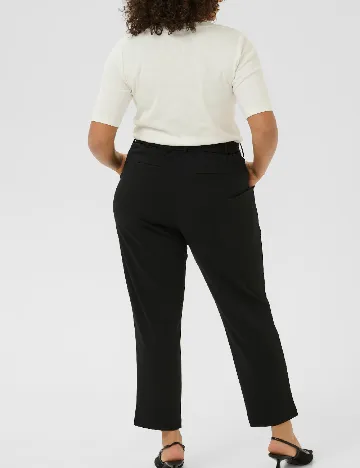 Pantaloni Kaffe Curve, negru Negru