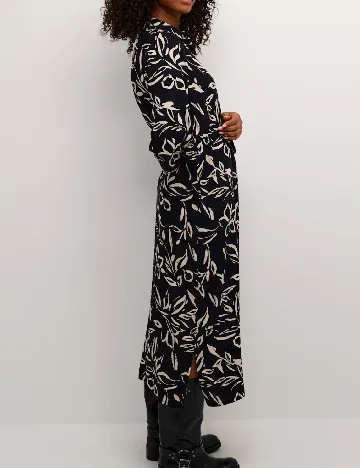 Rochie medie Kaffe, negru Negru