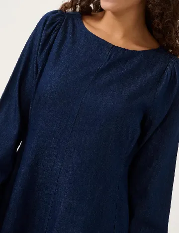Rochie medie Culture, bleumarin Albastru