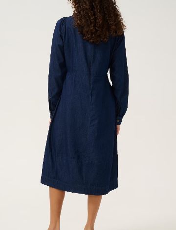 Rochie medie Culture, bleumarin