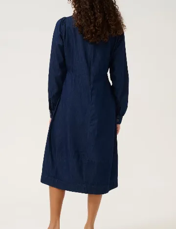Rochie medie Culture, bleumarin Albastru
