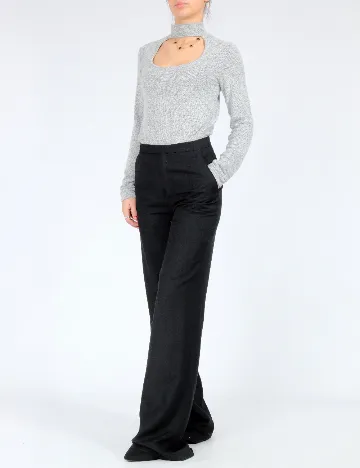 Pantaloni Zra, negru Negru