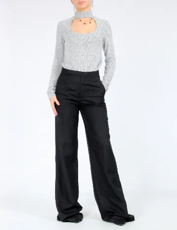 Pantaloni Zra, negru Negru