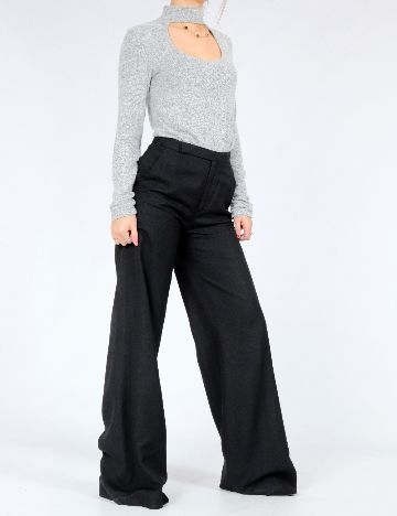 Pantaloni Zra, negru