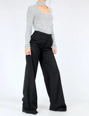 Pantaloni Zra, negru Negru