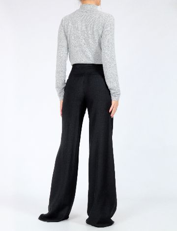 Pantaloni Zra, negru