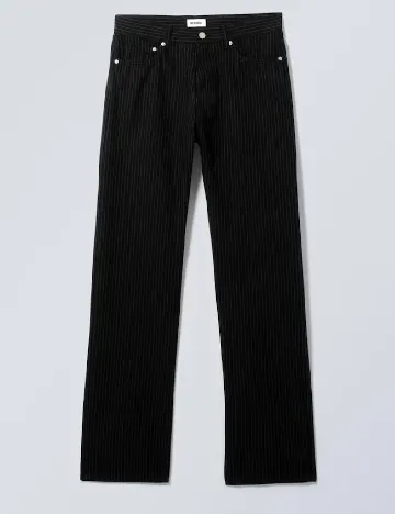 Pantaloni Weekday, negru Negru