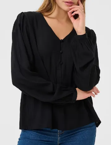 Bluza Kaffe, negru Negru