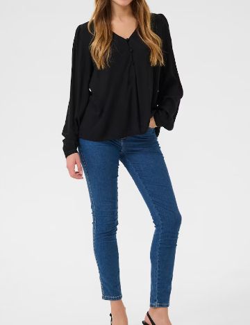 Bluza Kaffe, negru