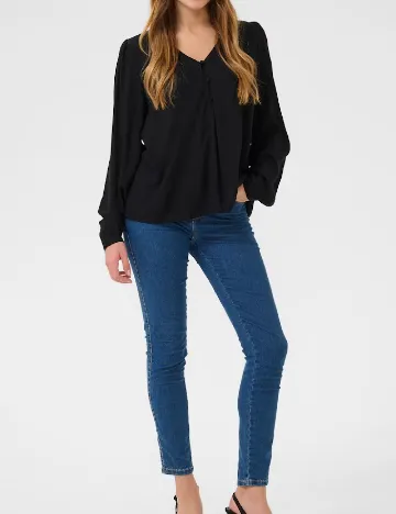Bluza Kaffe, negru Negru