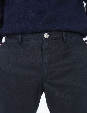 Pantaloni Massimo Dutti, bleumarin