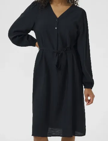 Rochie medie Kaffe, negru Negru