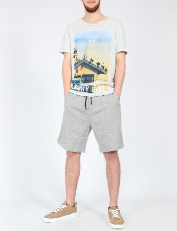 Pantaloni scurti Zara, gri