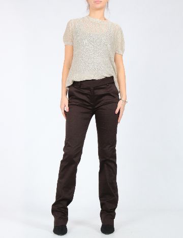 Pantaloni Zra, maro