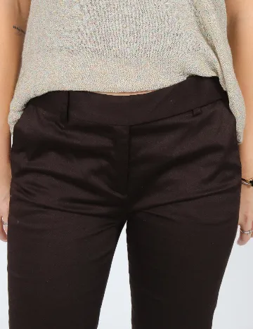 Pantaloni Zra, maro Maro