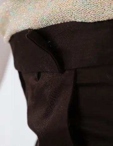 Pantaloni Zra, maro Maro