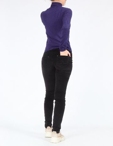 Pantaloni Zra, negru
