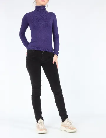 Pantaloni Zra, negru Negru