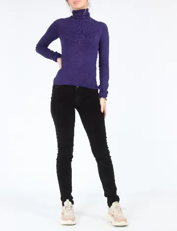 Pantaloni Zra, negru Negru