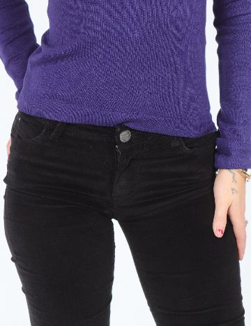 Pantaloni Zra, negru