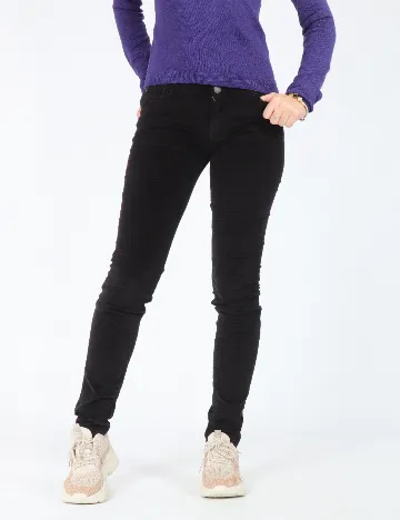 Pantaloni Zra, negru Negru
