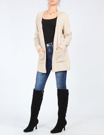 Cardigan Kaffe, bej