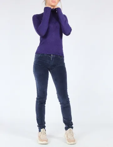 Bluza Pull&Bear, bleumarin Albastru