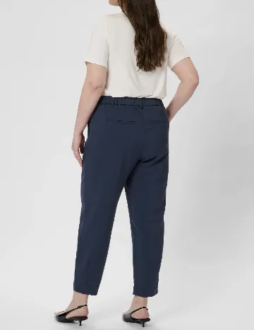 Pantaloni Kaffe Curve, bleumarin Albastru