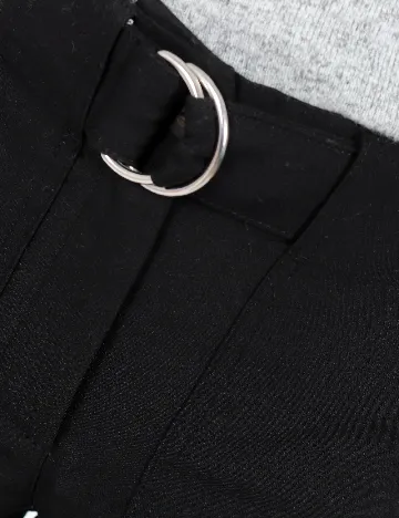 Pantaloni Bershka, negru Negru