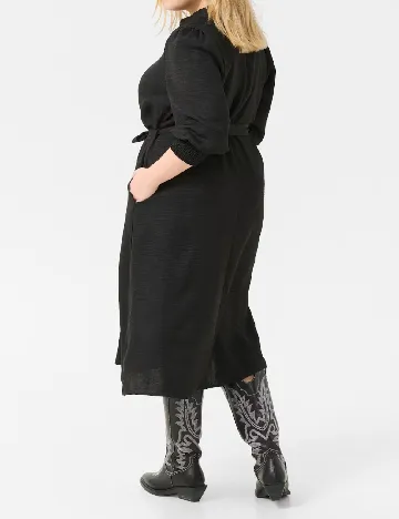 Rochie medie Kaffe Curve, negru Negru