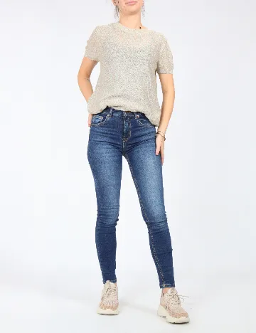 Blugi Pull&Bear, bleumarin Albastru