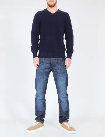 Pulover Zara, bleumarin Albastru