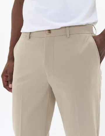 Pantaloni Matinique, bej Crem