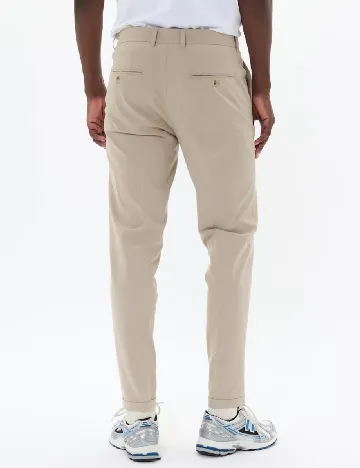 Pantaloni Matinique, bej Crem