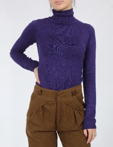 Pantaloni Zra, maro Maro