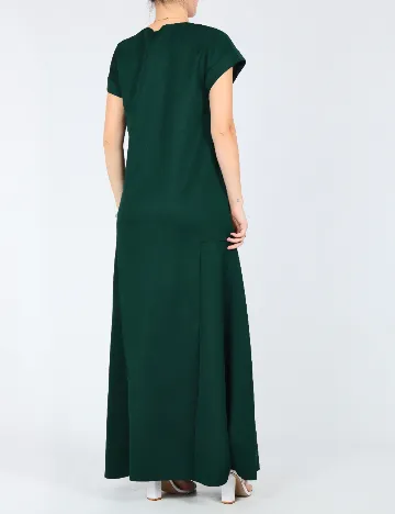 Rochie lunga Zara, verde Verde