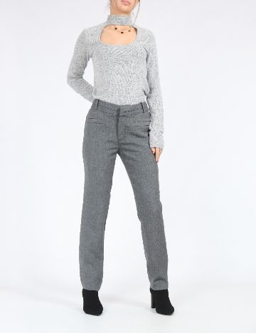 Pantaloni Zra, gri
