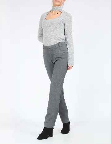 Pantaloni Zra, gri Gri
