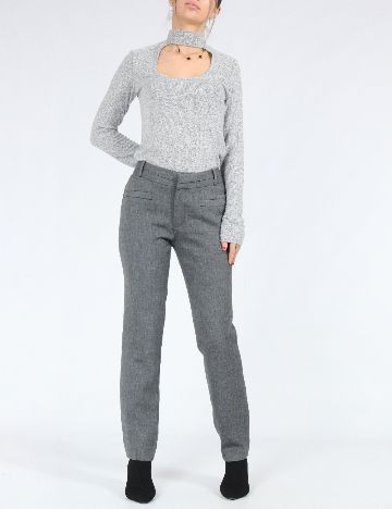 Pantaloni Zra, gri