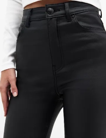 Pantaloni Pull&Bear, negru Negru