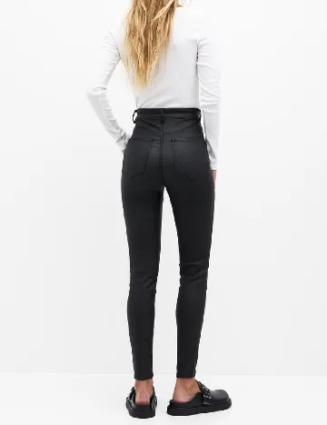 Pantaloni Pull&Bear, negru Negru