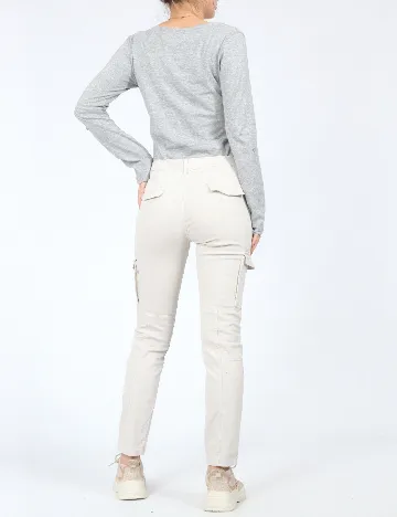 Pantaloni Zra, gri Gri