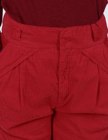 Pantaloni Zara, rosu