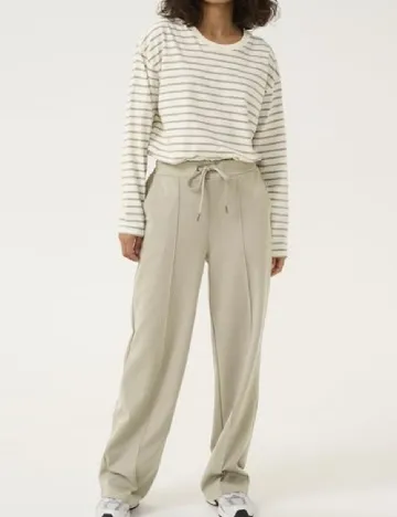 Pantaloni Kaffe, bej Crem