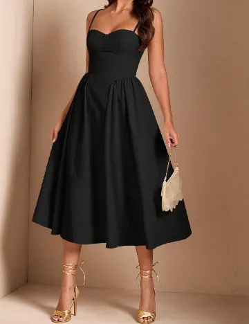 Rochie medie SHEIN, negru Negru