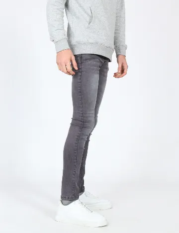 Blugi Zara, gri Gri